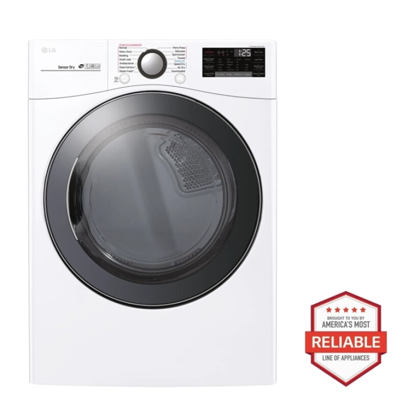 7.4 cu.ft. Smart wi-fi Enabled Gas Dryer with TurboSteam™ DLGX3901W