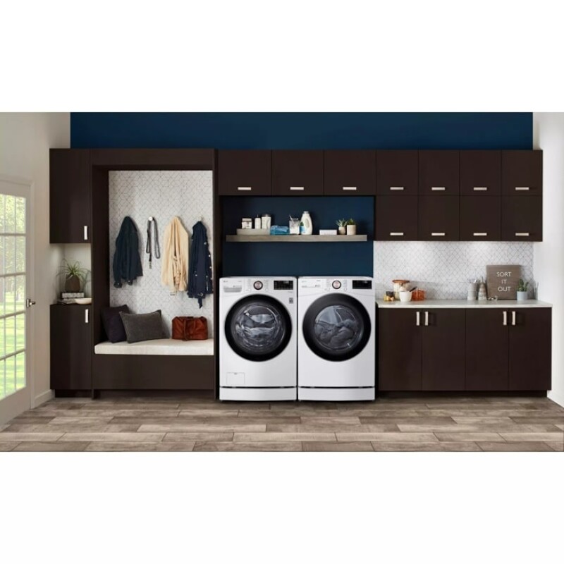 7.4 cu. ft. Ultra Large Capacity Smart wi-fi Enabled Front Load Gas Dryer with TurboSteam™ and Built-In Intelligence DLGX4001W