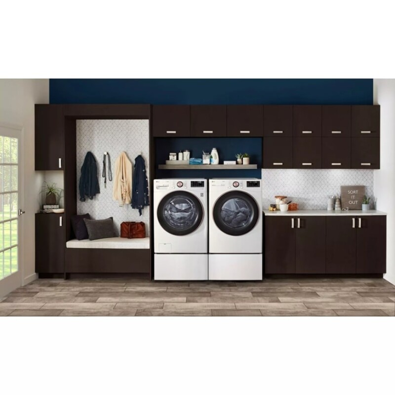 7.4 cu. ft. Ultra Large Capacity Smart wi-fi Enabled Front Load Gas Dryer with TurboSteam™ and Built-In Intelligence DLGX4001W
