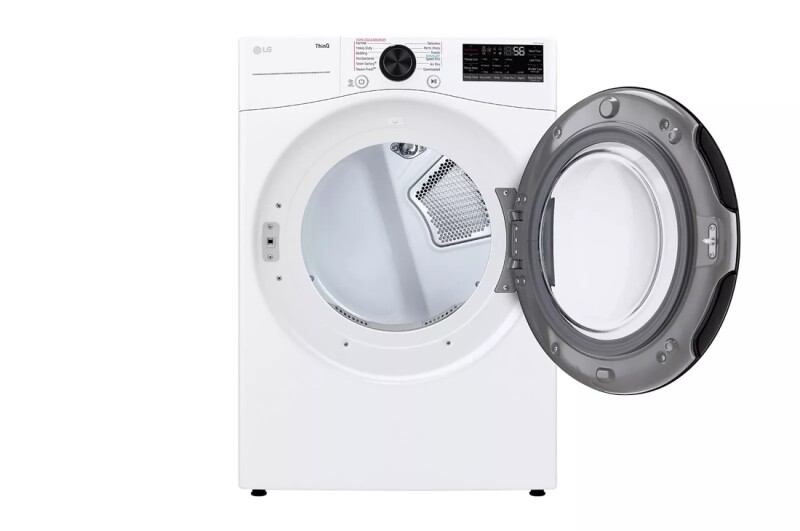 7.4 cu. ft. Ultra Large Capacity Smart Front Load Gas Dryer with Sensor Dry & Steam Technology DLGX4081W