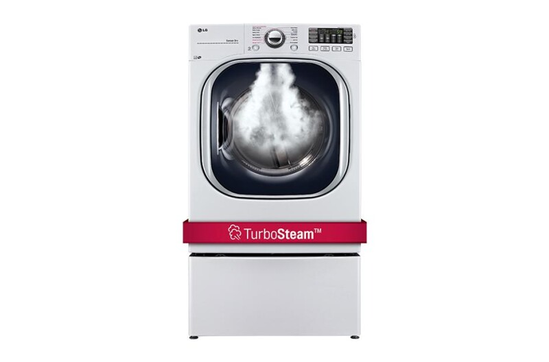 7.4 cu. ft. Ultra Large Capacity TurboSteam™ Gas Dryer DLGX4371W