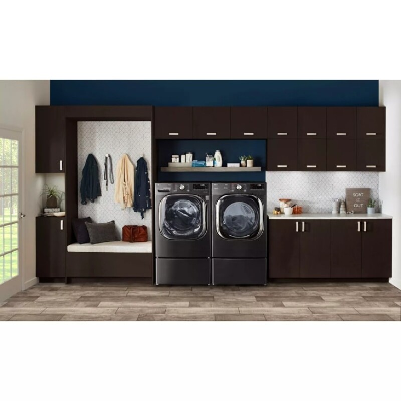 7.4 cu. ft. Ultra Large Capacity Smart wi-fi Enabled Front Load Gas Dryer with TurboSteam™ and Built-In Intelligence DLGX4501B