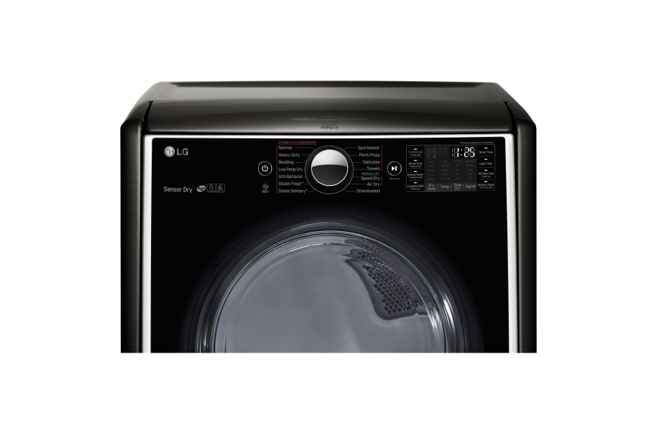 7.4 cu.ft. Ultra Large Capacity TurboSteam™ Gas Dryer w/ On-Door Control Panel DLGX5006K