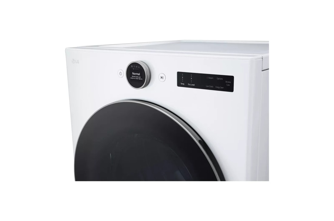 7.4 cu. ft. Ultra Large Capacity Smart Front Load Gas Dryer with Sensor Dry & Steam Technology DLGX5501W