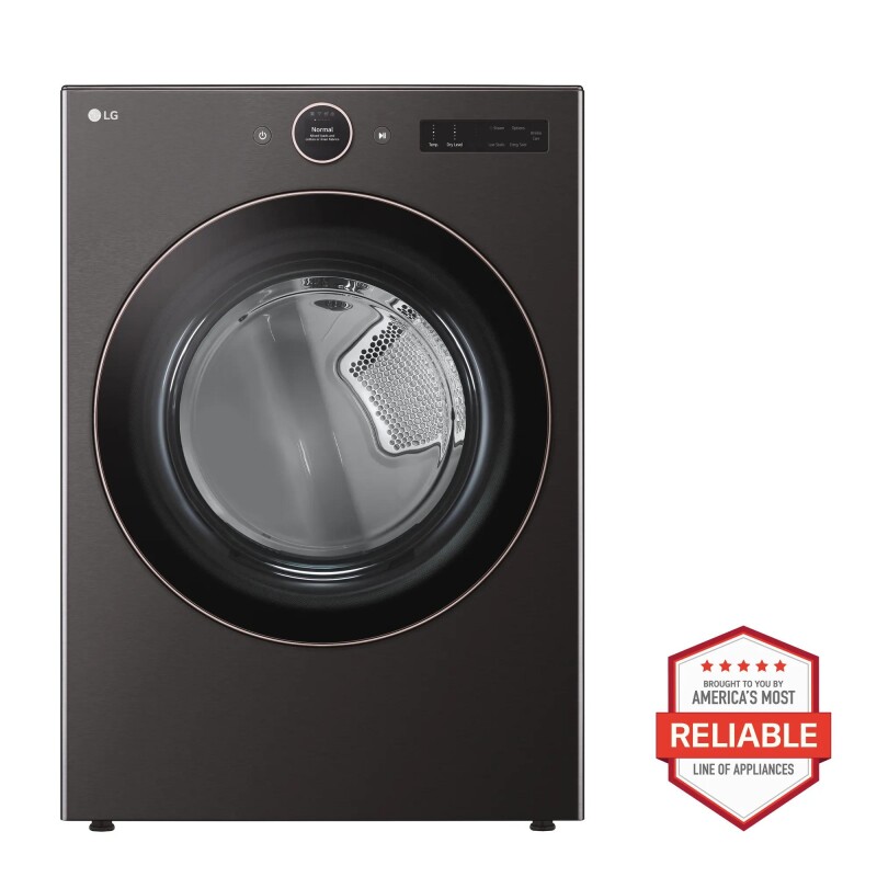 7.4 cu. ft. Smart Front Load Gas Dryer with AI Sensor Dry & TurboSteam™ Technology DLGX6501B