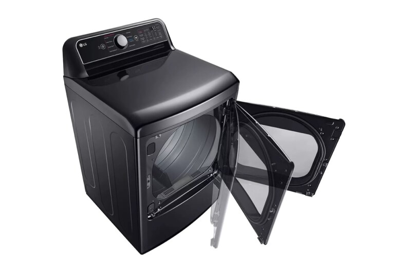 7.3 cu. ft. Smart Rear Control Gas Dryer with Sensor Dry & Steam Technology DLGX7481LE