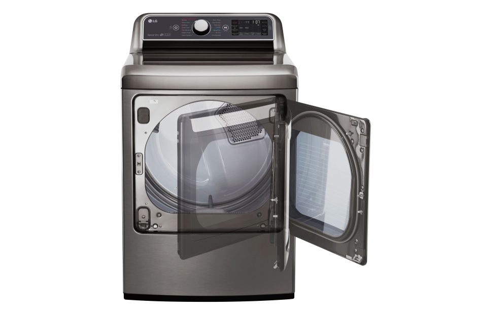 7.3 cu. ft. Ultra Large Capacity TurboSteam™ Gas Dryer with EasyLoad™ Door DLGX7601VE