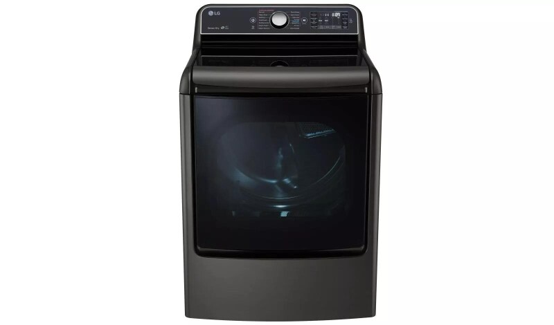 9.0 Cu. Ft. Mega Capacity TurboSteam™ Gas Dryer With EasyLoad™ Door DLGX7701KE