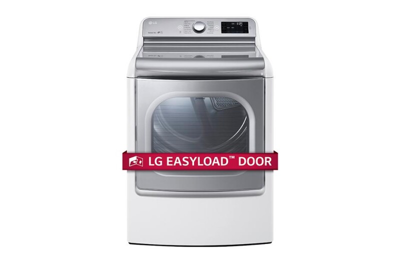 9.0 cu.ft. Mega Capacity TurboSteam™ Dryer with EasyLoad™ Door DLGX7701WE