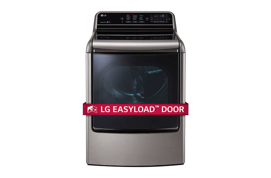 9.0 cu. ft. Mega Capacity TurboSteam™ Dryer with EasyLoad™ Door DLGX7711VE