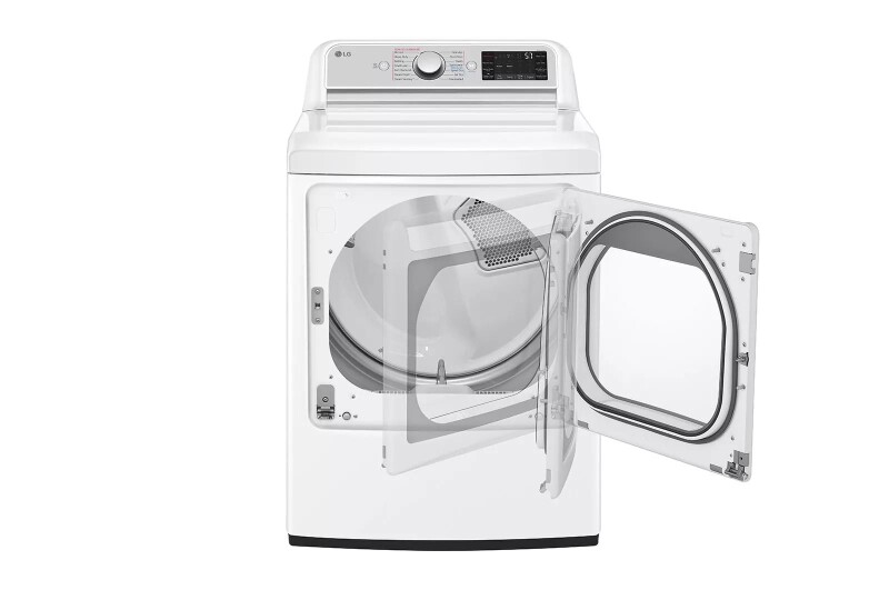 7.3 cu. ft. Ultra Large Capacity Smart wi-fi Enabled Rear Control Gas Dryer with TurboSteam™ DLGX7901WE