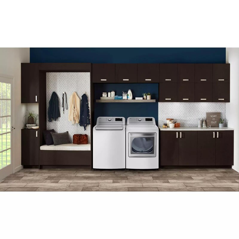7.3 cu. ft. Ultra Large Capacity Smart wi-fi Enabled Rear Control Gas Dryer with TurboSteam™ DLGX7901WE