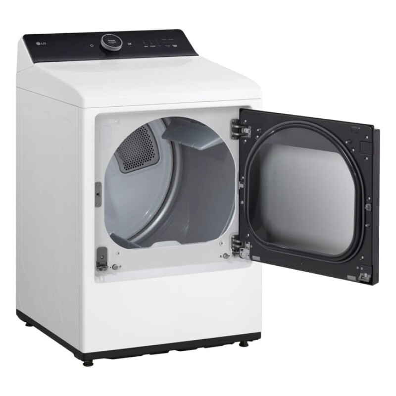 7.3 Cu. Ft. Ultra Large Capacity Rear Control Gas Dryer With Easyload™ Door, Ai Sensing And Turbosteam™ DLGX8601WE