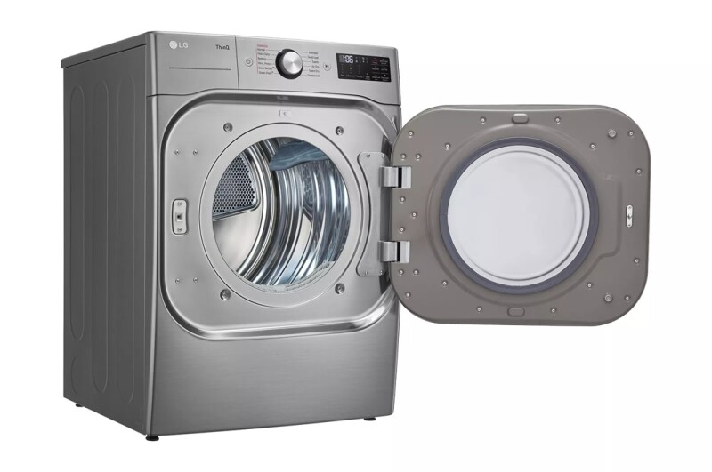 9.0 cu. ft. Mega Capacity Smart wi-fi Enabled Front Load Gas Dryer with TurboSteam™ and Built-In Intelligence DLGX8981V