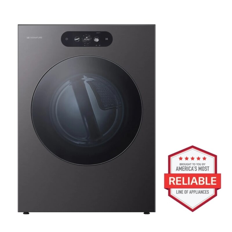 9.0 Cu. Ft. Mega Capacity Smart Front Load Gas Dryer With Built-in Intelligence, Turbosteam® And Touch Lcd Control DLGX9901B