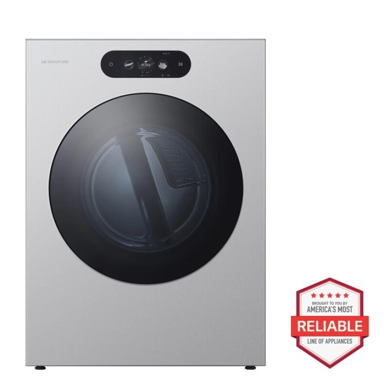 9.0 Cu. Ft. Mega Capacity Smart Front Load Gas Dryer With Built-in Intelligence, Turbosteam® And Touch Lcd Control DLGX9901S