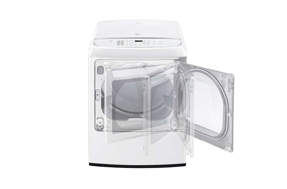 7.3 cu. ft. Large Smart wi-fi Enabled Front Control Gas Dryer with EasyLoad™ Door DLGY1902WE