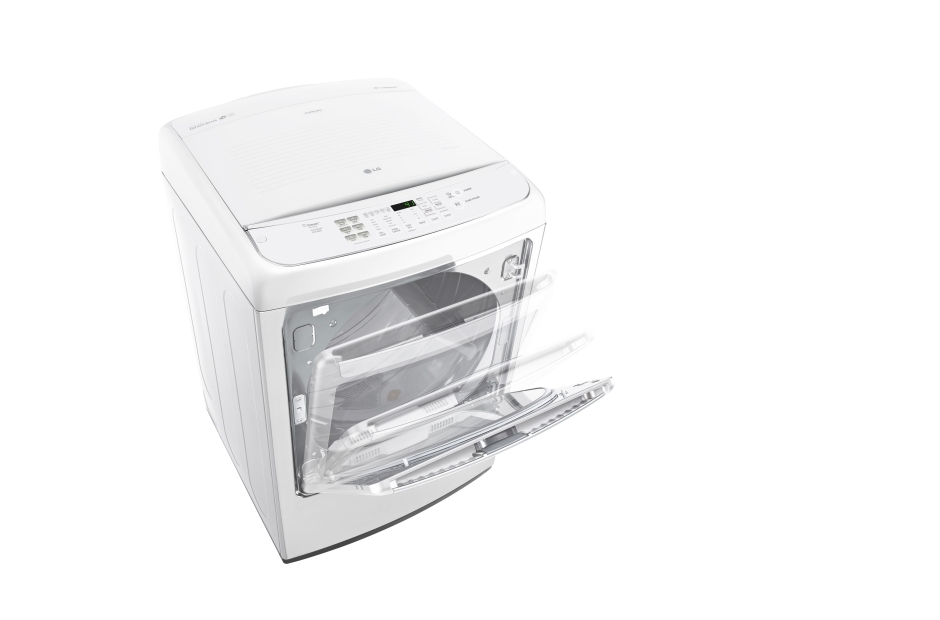7.3 cu. ft. Large Smart wi-fi Enabled Front Control Gas Dryer with EasyLoad™ Door DLGY1902WE