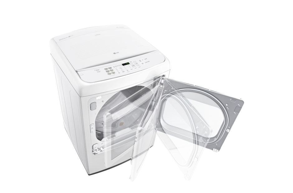 7.3 cu. ft. Large Smart wi-fi Enabled Front Control Gas Dryer with EasyLoad™ Door DLGY1902WE