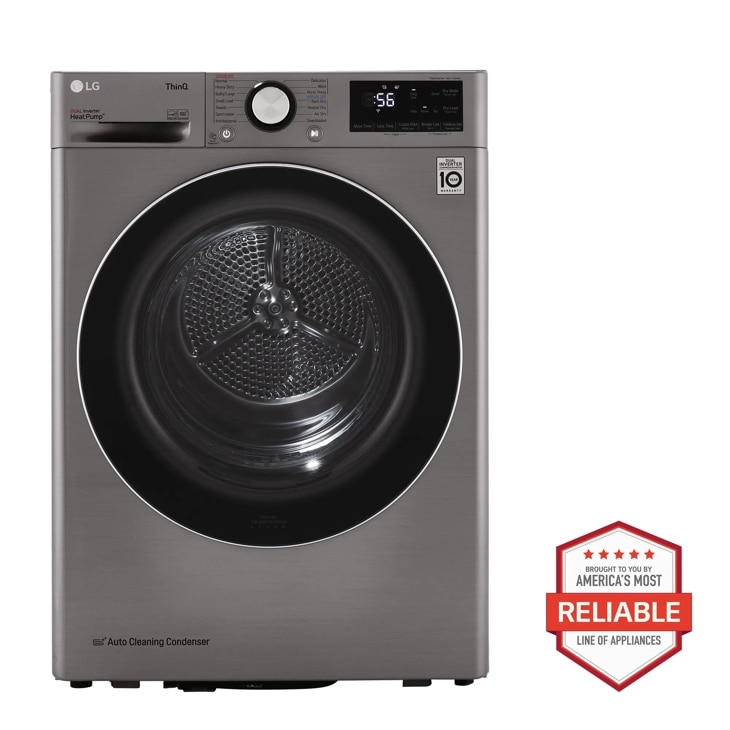 4.2 cu.ft. Smart wi-fi Enabled Compact Front Load Dryer with Dual Inverter HeatPump™ Technology DLHC1455V