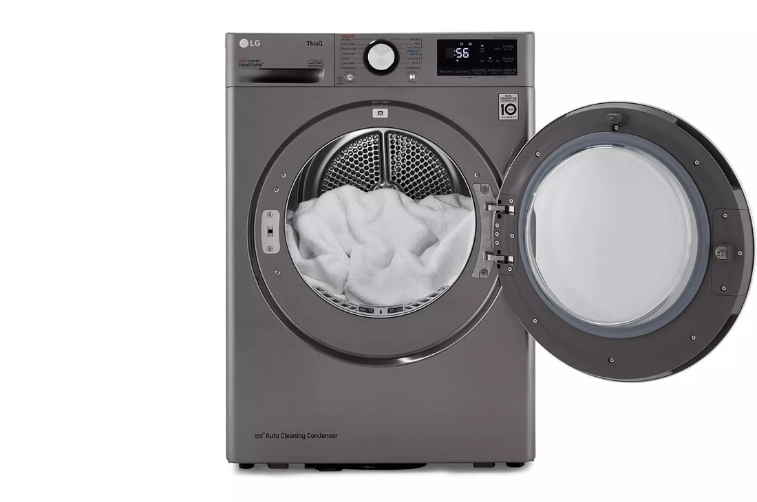 4.2 cu.ft. Smart wi-fi Enabled Compact Front Load Dryer with Dual Inverter HeatPump™ Technology DLHC1455V