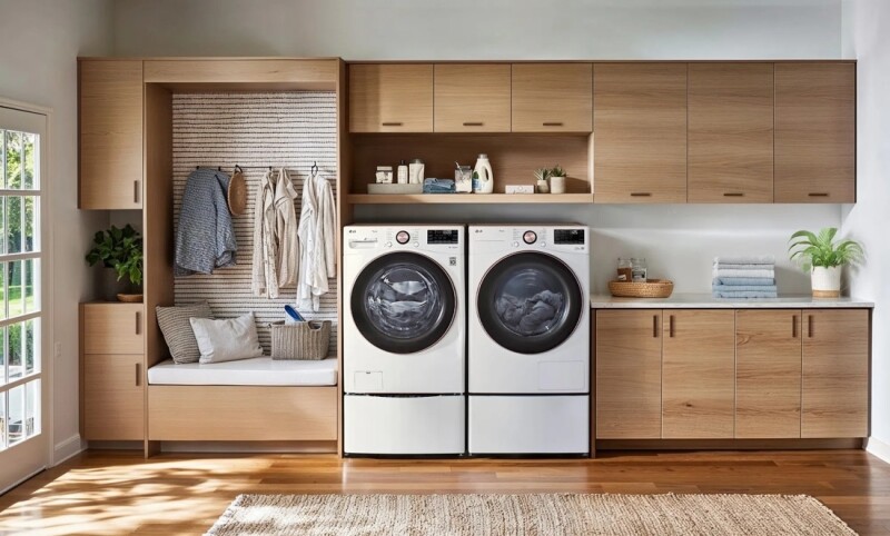 7.8 cu. ft. Mega Capacity Smart Front Load Dryer with Dual Inverter HeatPump™ Technology DLHC4002W