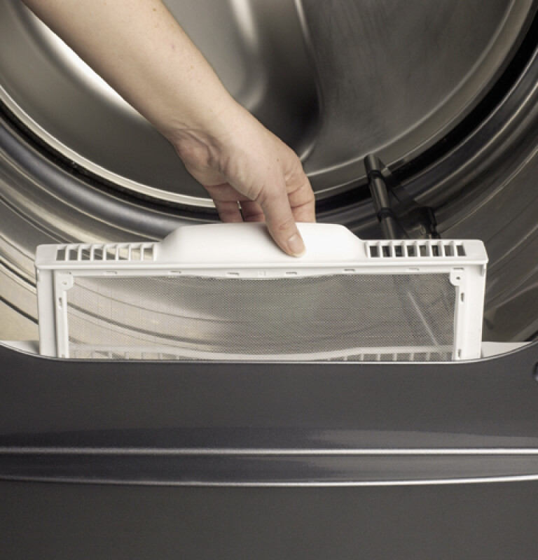 Harmony 7.3 Cu. Ft. Capacity King-size Electric Dryer with Stainless Steel Drum DPGT750ECPL