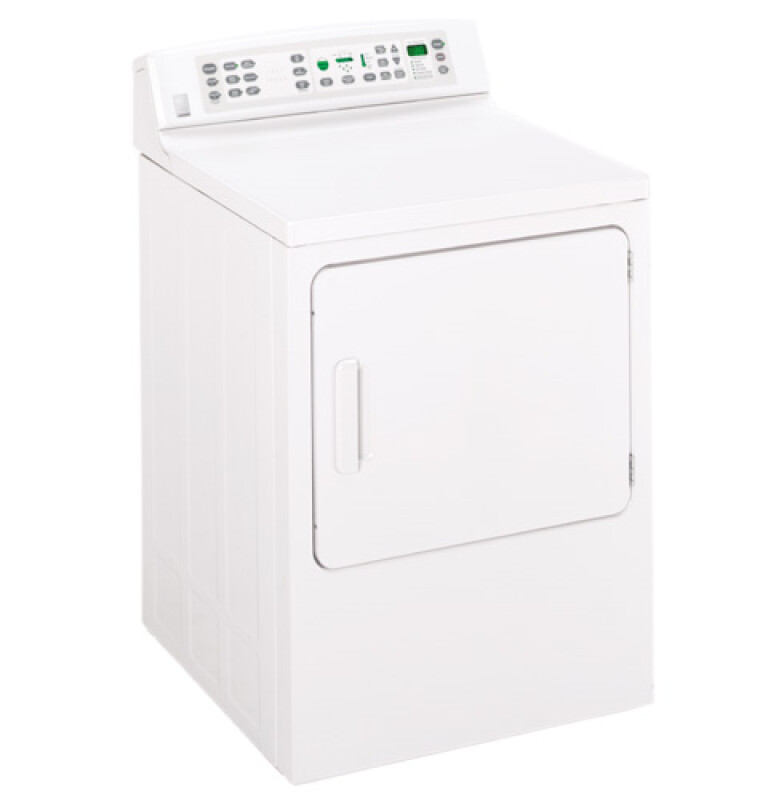 7.0 Cu. Ft. Super Capacity Gas Dryer with Stainless Steel Drum DPSB620GCWW