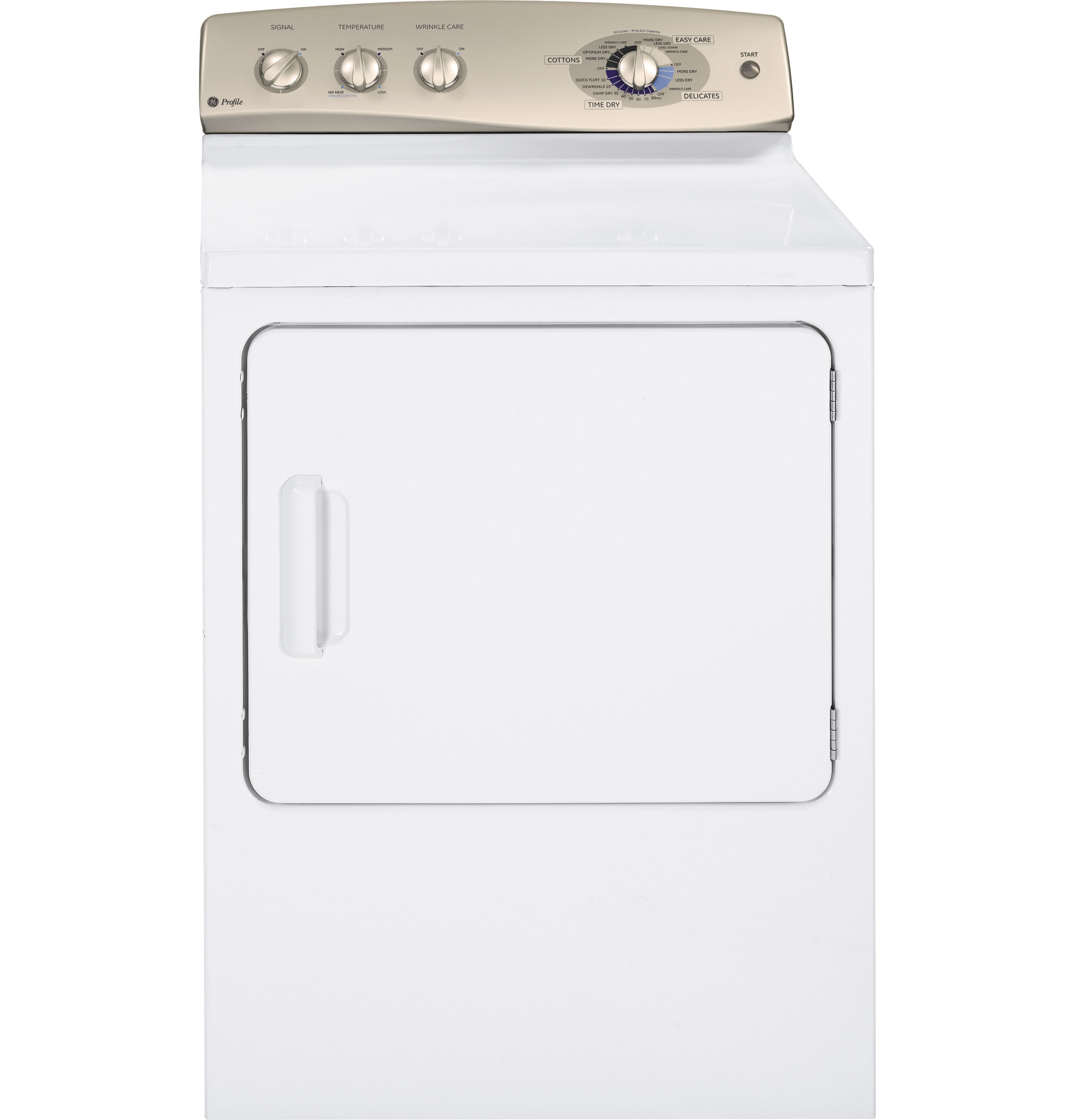 7.0 Cu. Ft. Super Capacity Gas Dryer with Stainless Steel Drum DPSR610GGWT