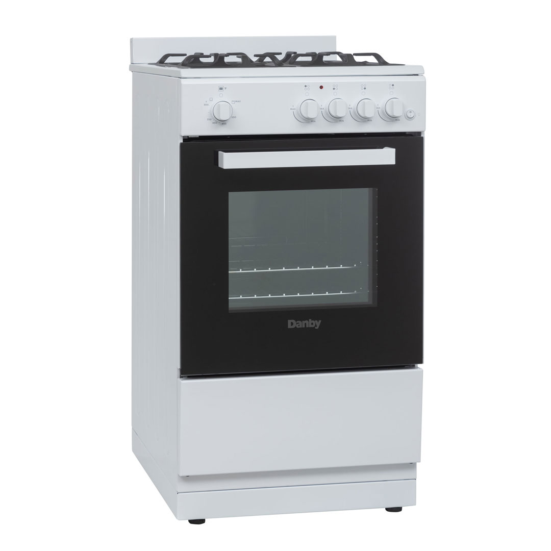 20″ Wide Gas Range in White DR20V1WGLP