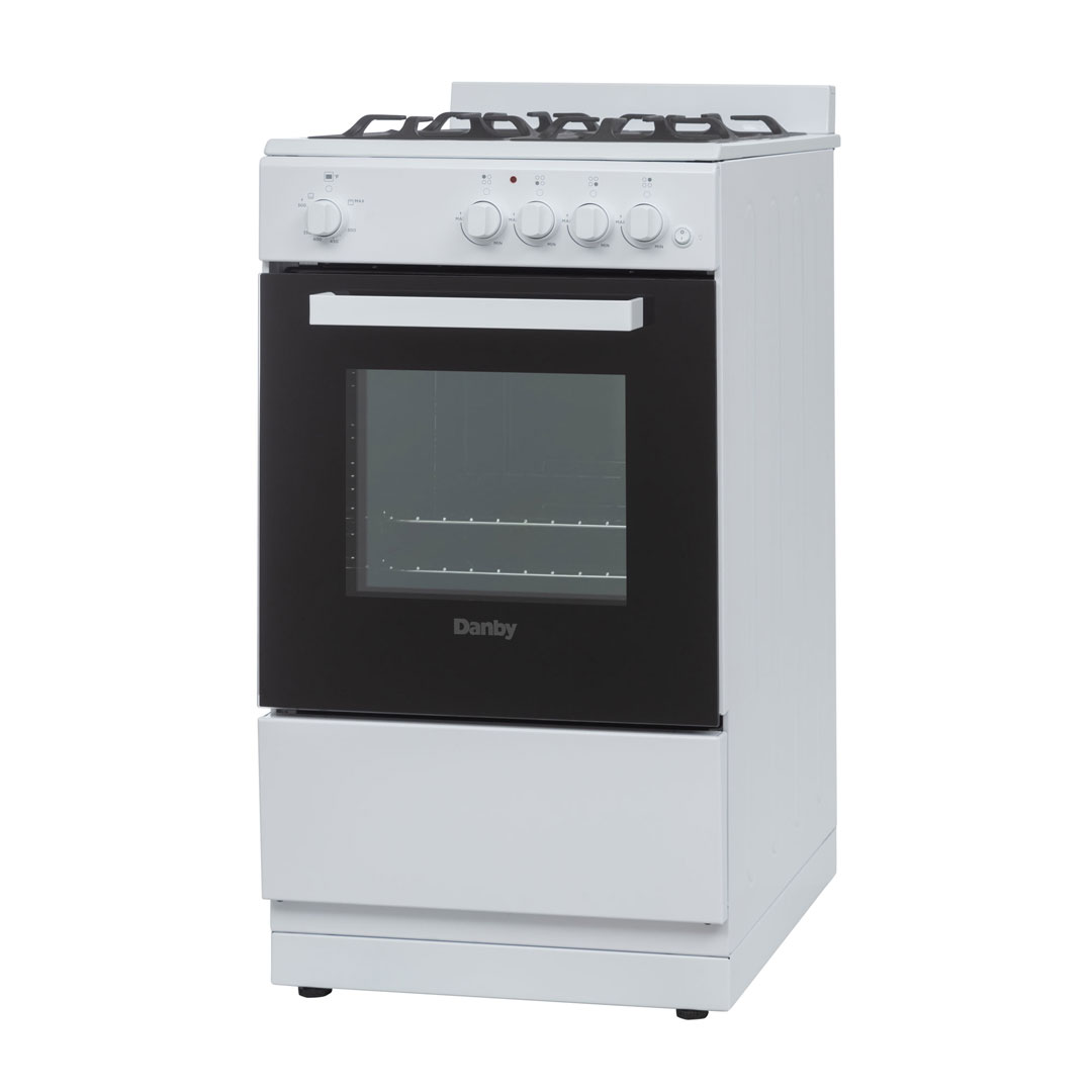 20″ Wide Gas Range in White DR20V1WGLP