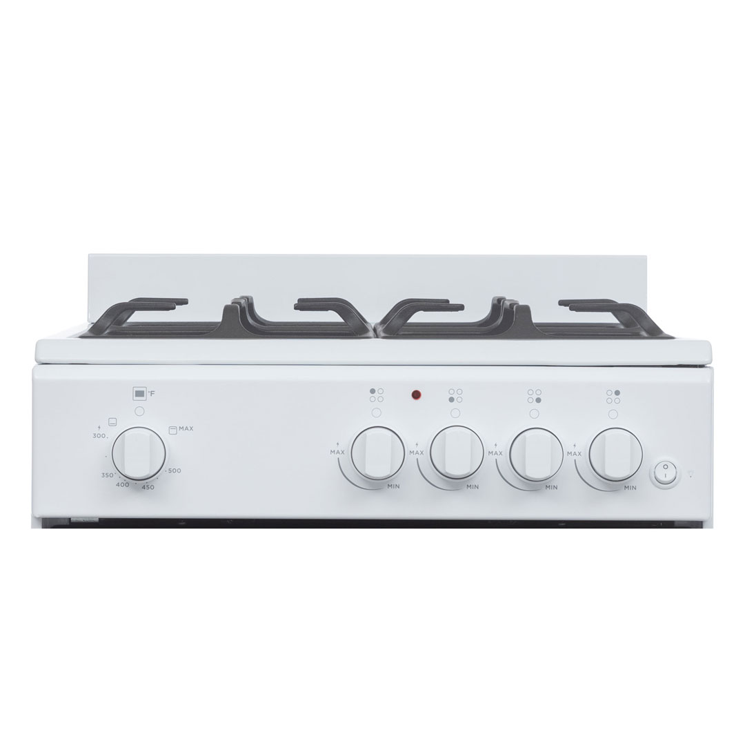 20″ Wide Gas Range in White DR20V1WGLP