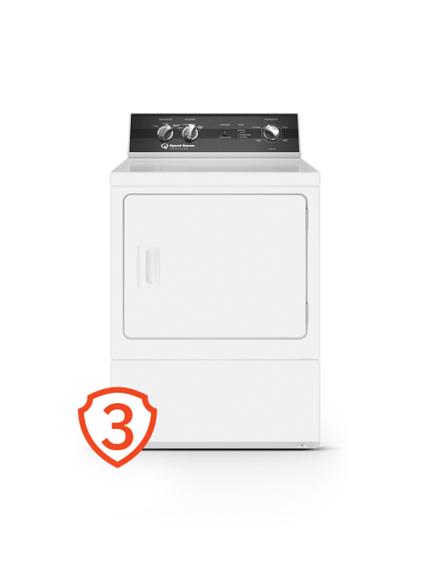 DR3 Sanitizing Electric Dryer with Extended Tumble DR3004WE