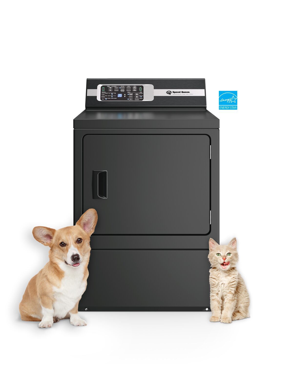 DR7 Sanitizing Electric Dryer with Pet Plus™ DR7004WE
