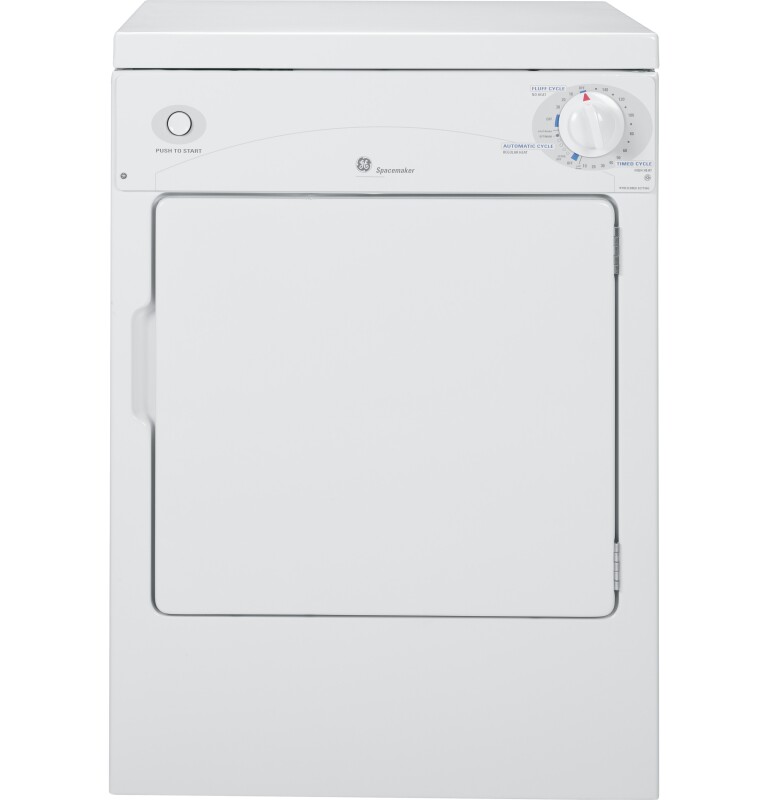 Spacemaker 120V 3.6 cu. ft. Capacity Portable Electric Dryer DSKP333ECWW