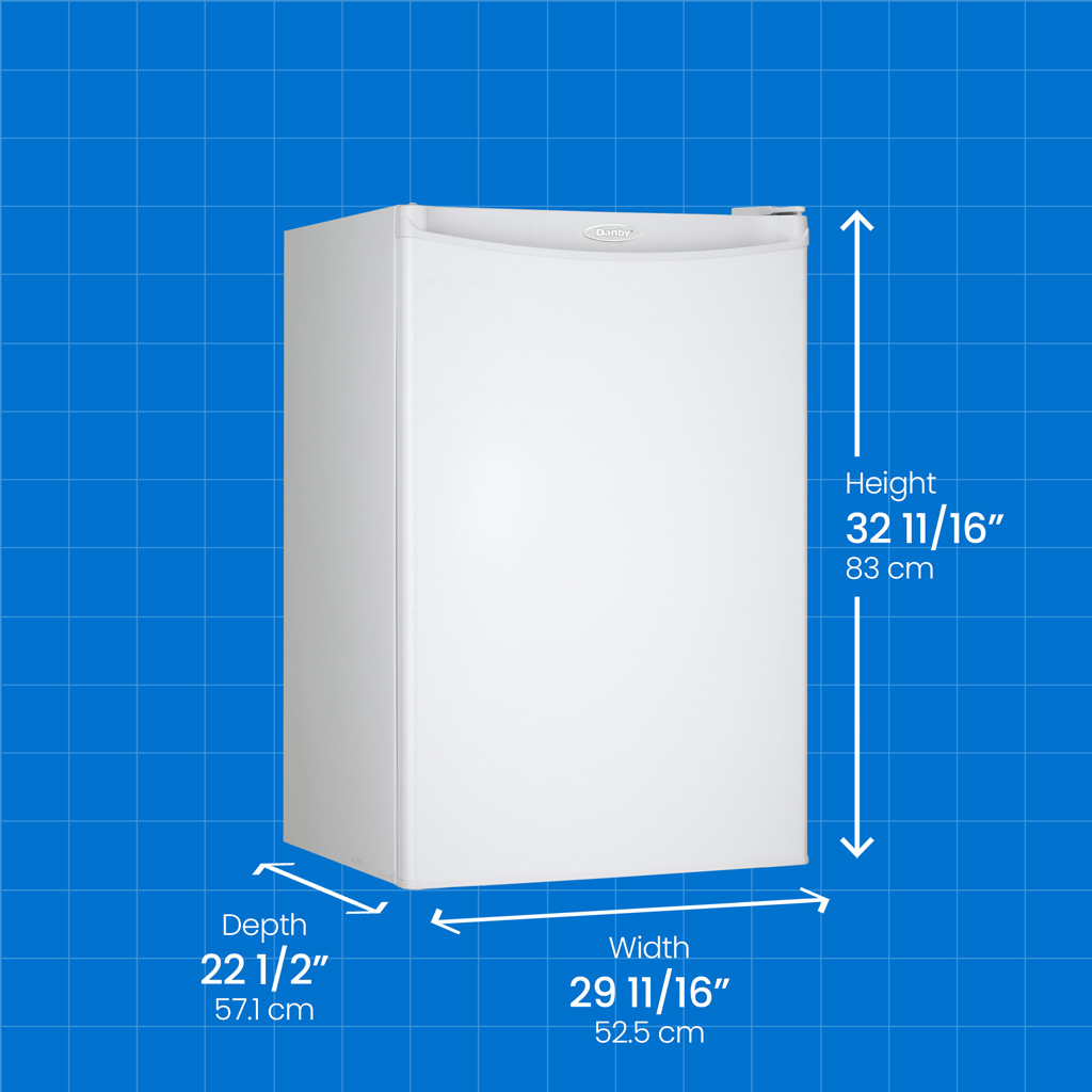3.2 cu. ft. Upright Freezer DUFM032A3WDB