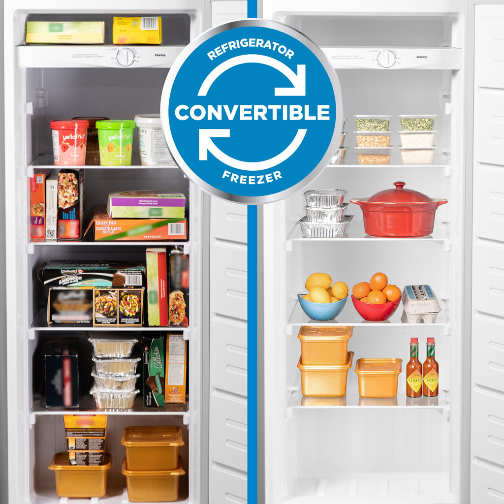 Convertible Upright Freezer DUFM068A1SCDB