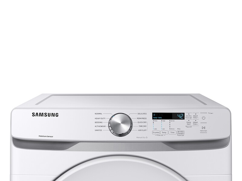 Samsung 7.5 cu. ft. Electric Dryer White DV42H5000EW Picture 1