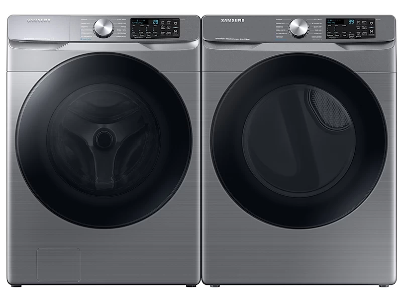 7.5 cu. ft. Smart Electric Dryer with Steam Sanitize+ in Platinum DVE45B6300PA3