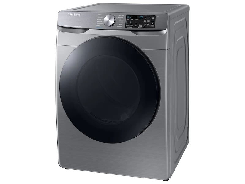 7.5 cu. ft. Smart Electric Dryer with Steam Sanitize+ in Platinum DVE45B6300PA3