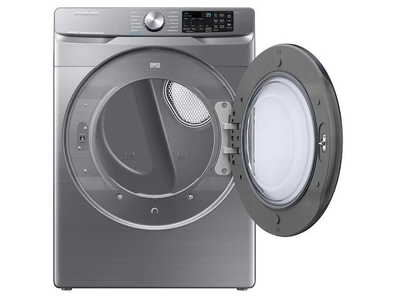 7.5 cu. ft. Smart Electric Dryer with Steam Sanitize+ in Platinum DVE45B6300PA3
