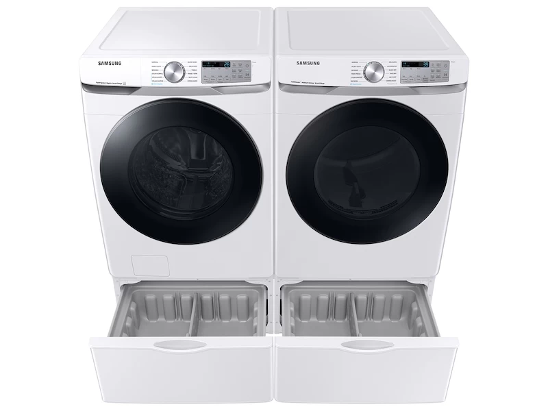 7.5 cu. ft. Smart Electric Dryer with Steam Sanitize+ in White DVE45B6300WA3