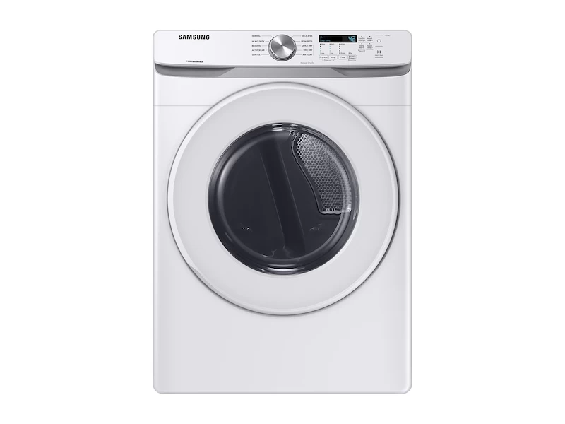 7.5 cu. ft. Electric Dryer with Sensor Dry in White DVE45T6000WA3
