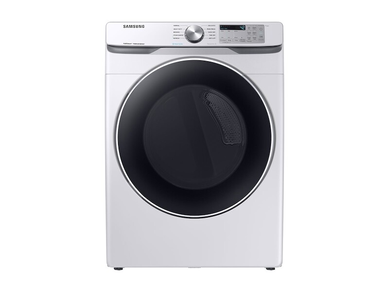7.5 cu. ft. Electric Dryer with Steam Sanitize+ in White DVE45T6200WA3