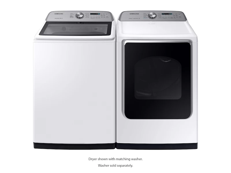 7.4 cu. ft. Electric Dryer with Steam Sanitize+ DVE54R7200WA3