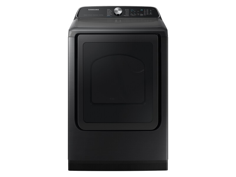 7.4 cu. ft. Smart Electric Dryer with Steam Sanitize+ in Brushed Black DVE55CG7100VA3