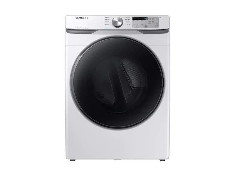Samsung 7.5 cu. ft. Gas Dryer with Steam Sanitize+ White DVG45R6100WA3 Picture 1