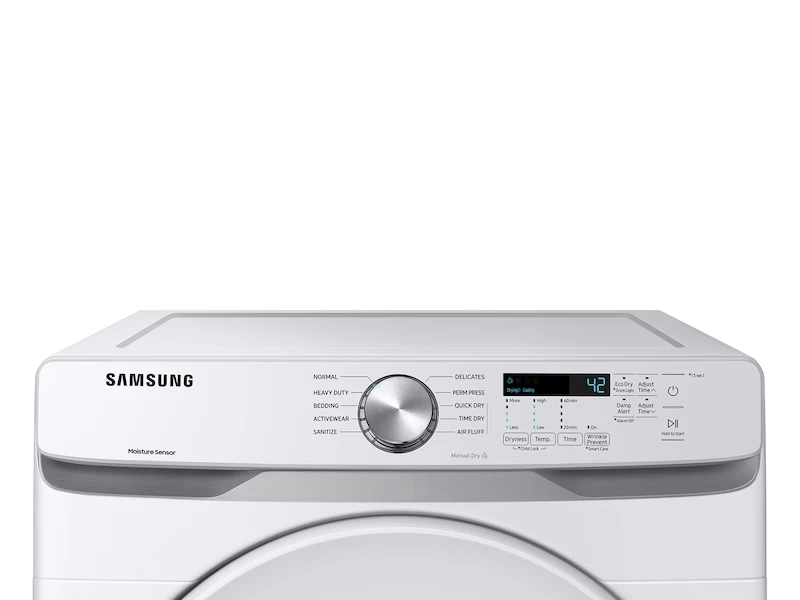 7.5 cu. ft. Gas Dryer with Sensor Dry in White DVG45T6000WA3