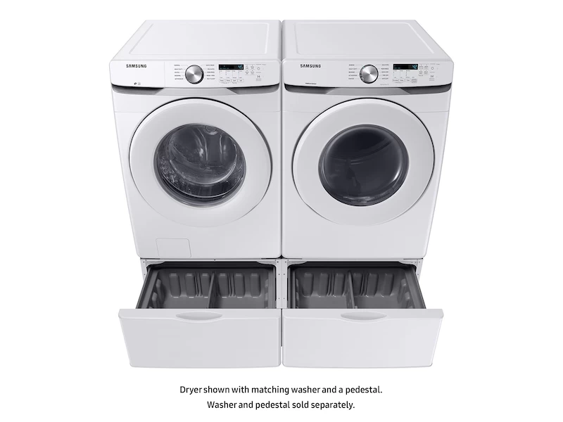 7.5 cu. ft. Gas Dryer with Sensor Dry in White DVG45T6000WA3