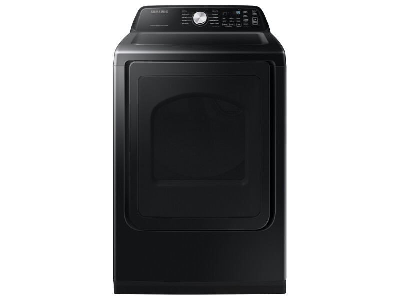 7.4 cu. ft. Smart Gas Dryer with Sensor Dry in Brushed Black DVG47CG3500VA3